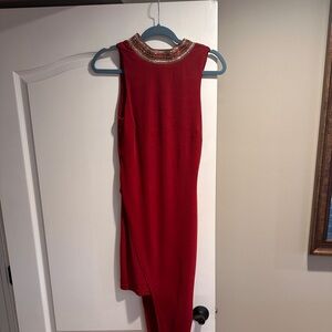 Bebe brand size S - Great holiday party dress! Used in fair condition.